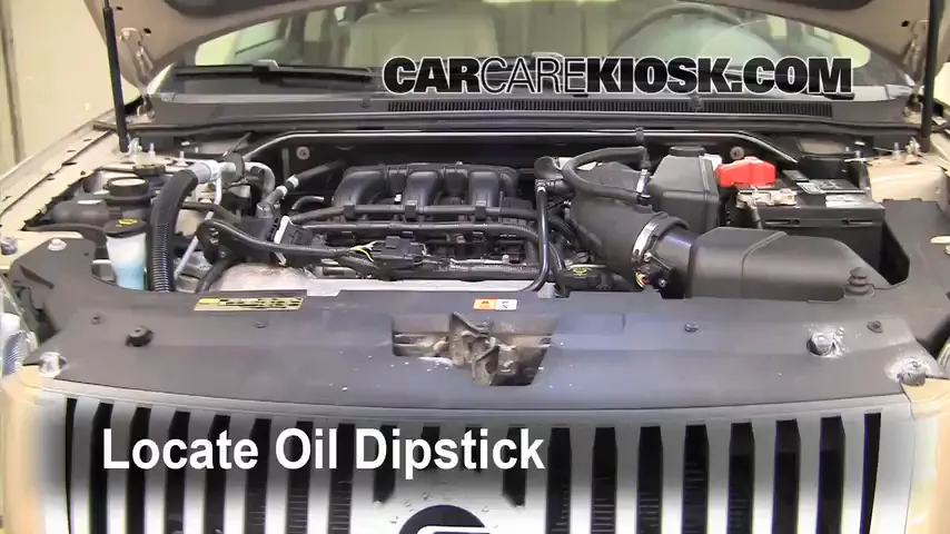 2008 Mercury Sable Premier 3.5L V6 Oil Check Oil Level